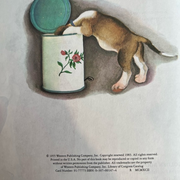 My Puppy Little Golden Book Collectible 1983 Printed in USA - Picture 3 of 6